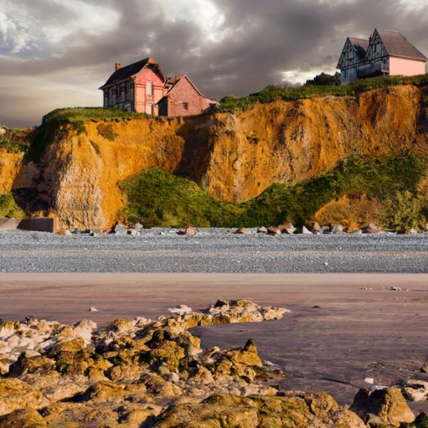 Maisons sur falaise